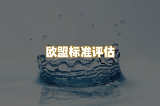 欧盟标准评估
